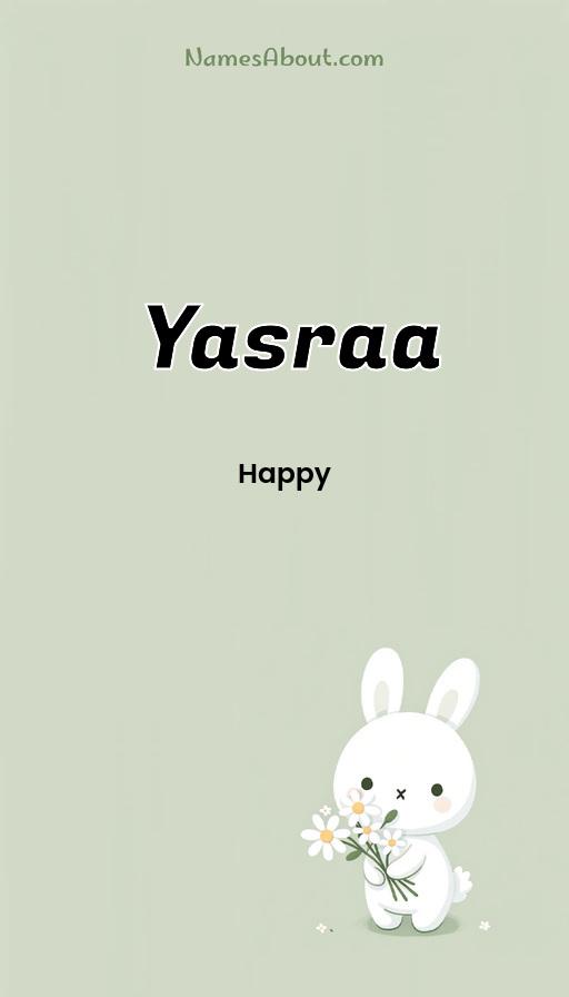 Meaning of Yasraa