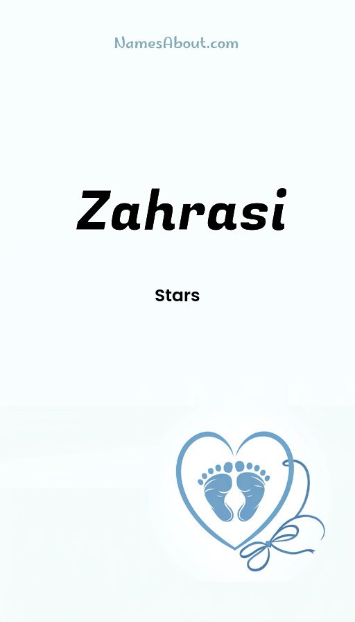 Meaning of Zahrasi