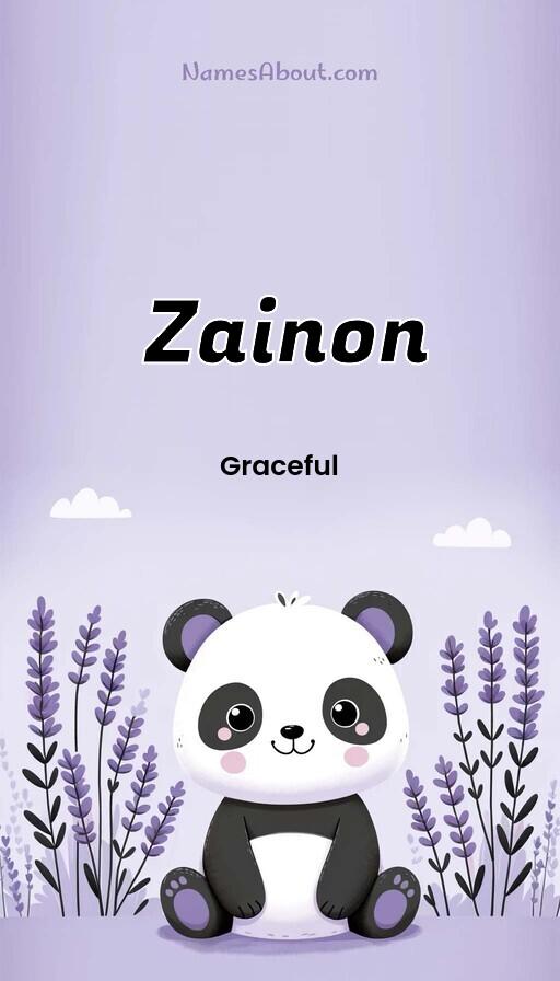 Zainon name and meaning