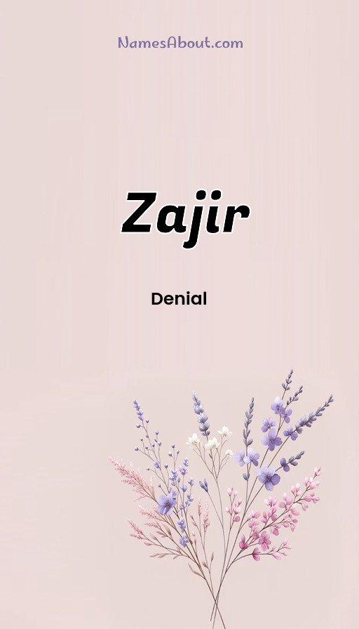 Meaning of Zajir