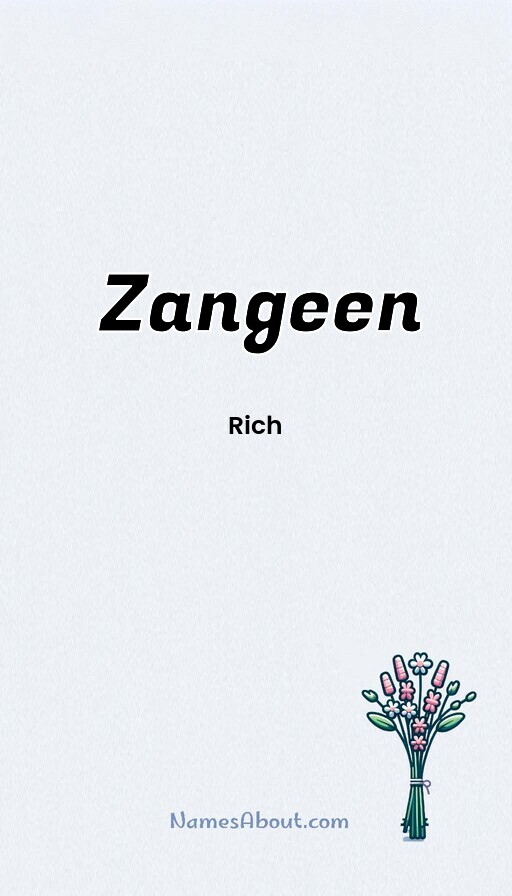 Meaning of Zangeen
