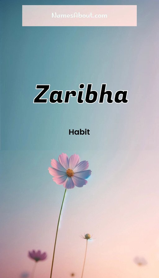 Meaning of Zaribha