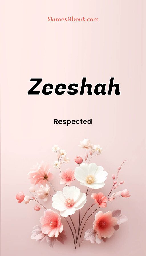 Meaning of Zeeshah