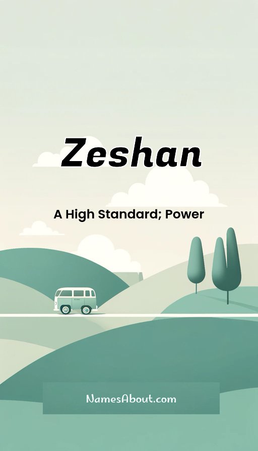 Meaning of Zeshan