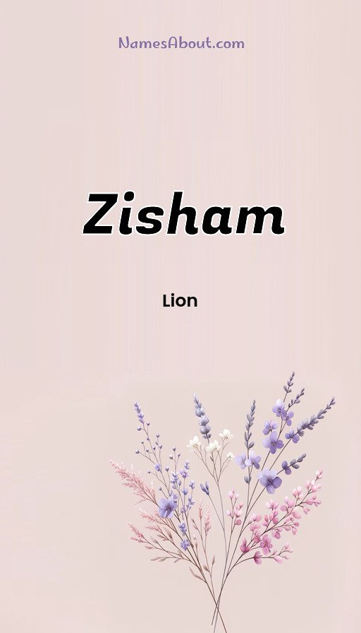Meaning of Zisham