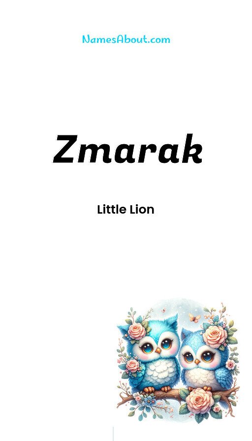 Meaning of Zmarak