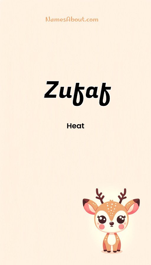 Meaning of Zufaf