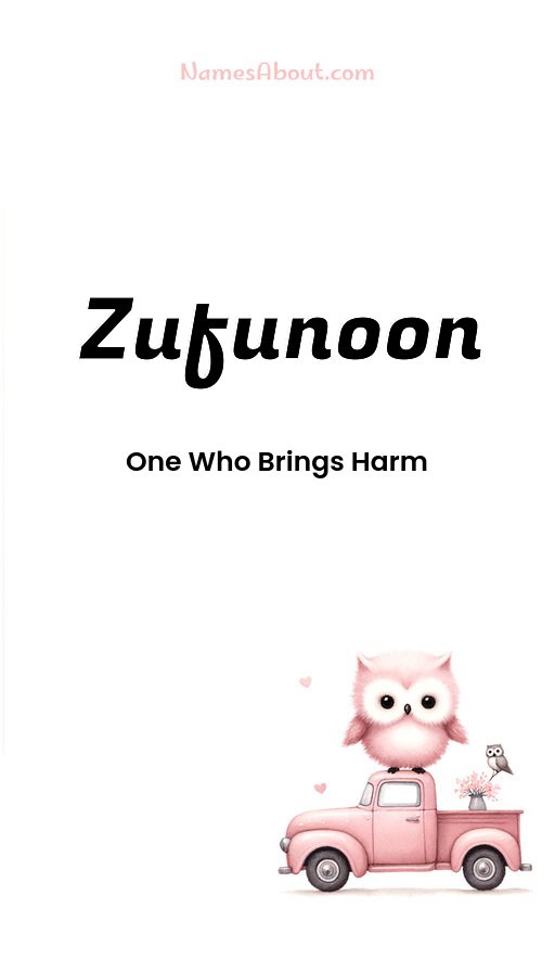 Meaning of Zufunoon
