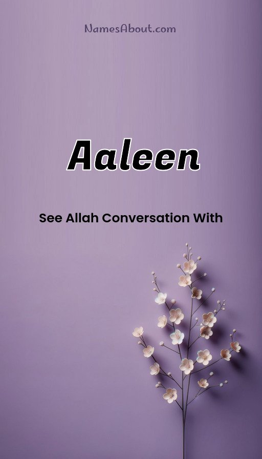 Meaning of Aaleen