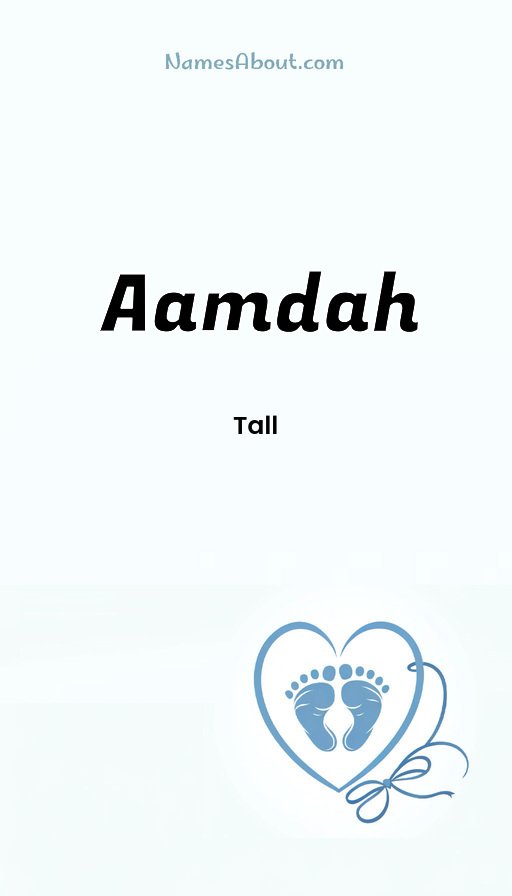 Meaning of Aamdah