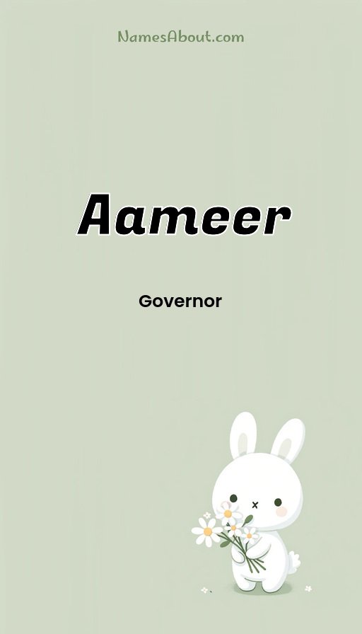 Meaning of Aameer