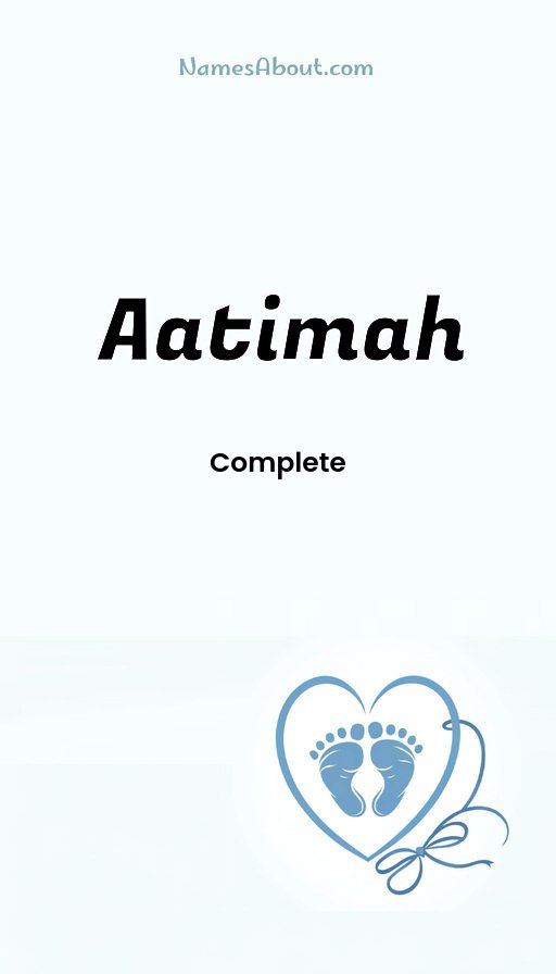 Meaning of Aatimah