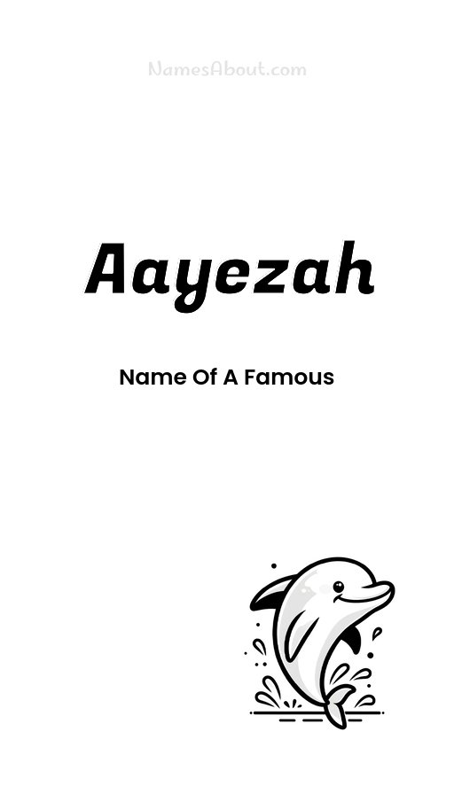 Meaning of Aayezah