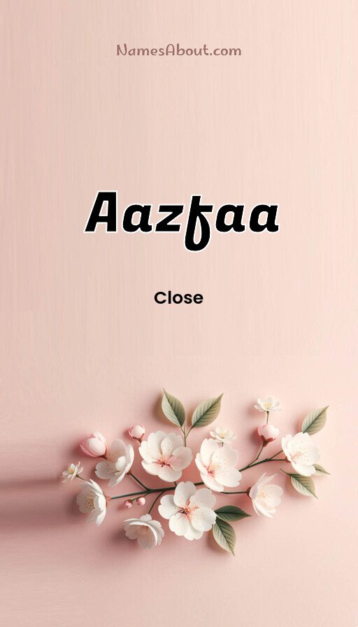 Meaning of Aazfaa