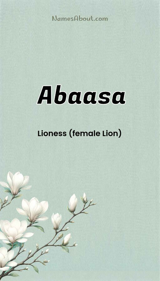 Meaning of Abaasa