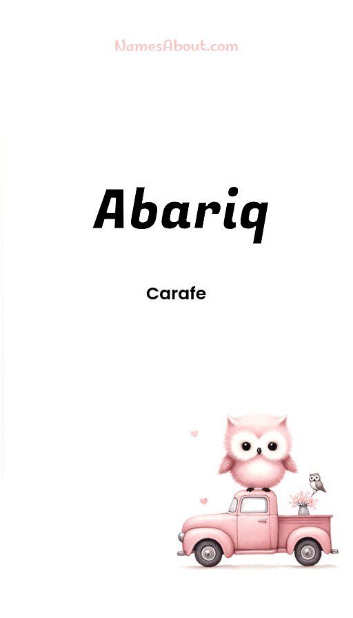 Meaning of Abariq