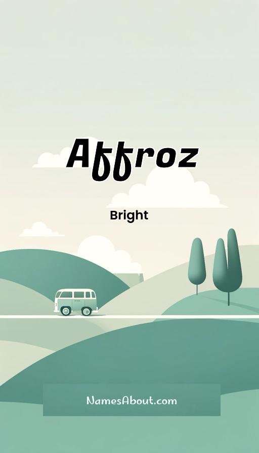 Illustration of Affroz