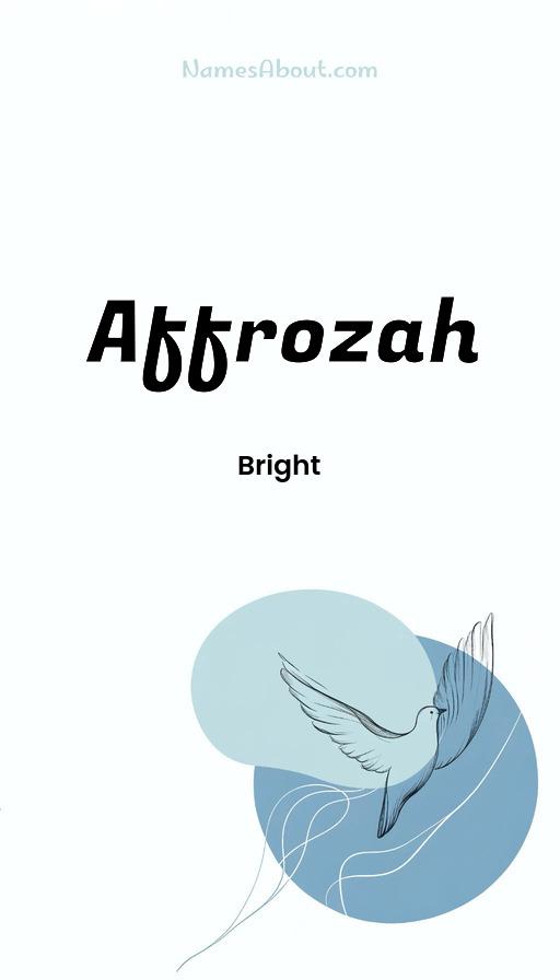 Illustration of Affrozah