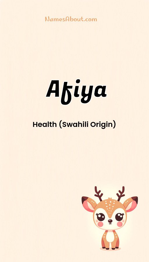 Meaning of Afiya