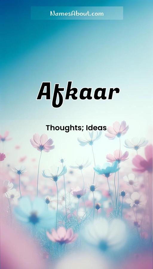 Illustration of Afkaar