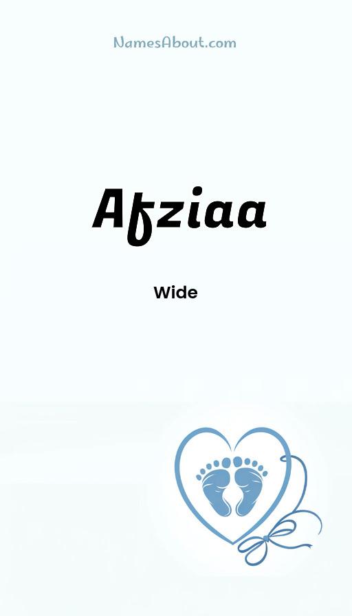 Illustration of Afziaa