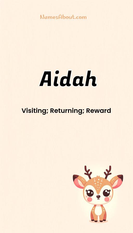 Meaning of Aidah