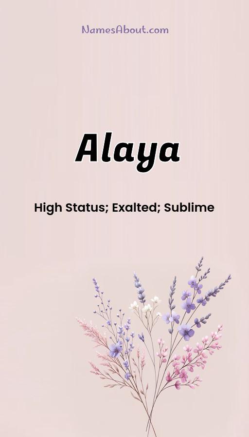 Illustration of Alaya