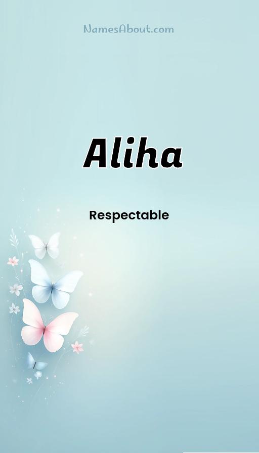 Illustration of Aliha