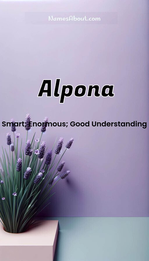 Meaning of Alpona
