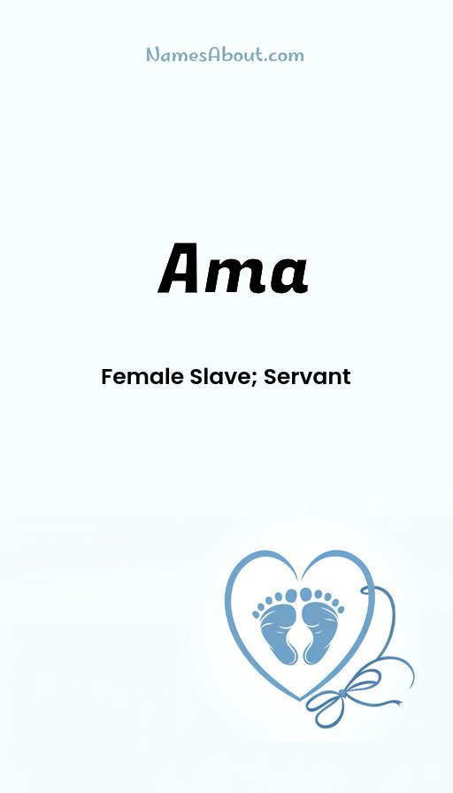 Meaning of Ama