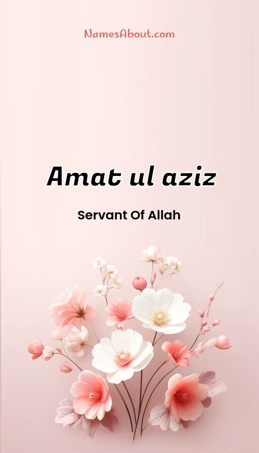 Meaning of Amat ul aziz