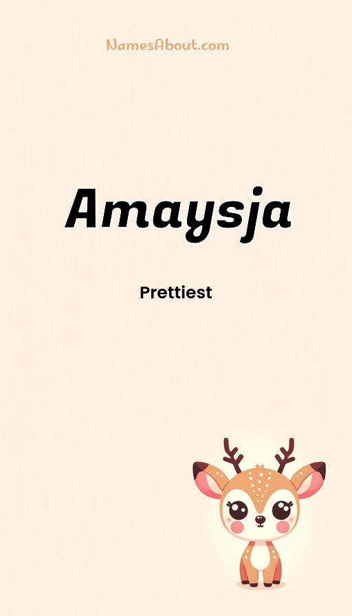 Meaning of Amaysja