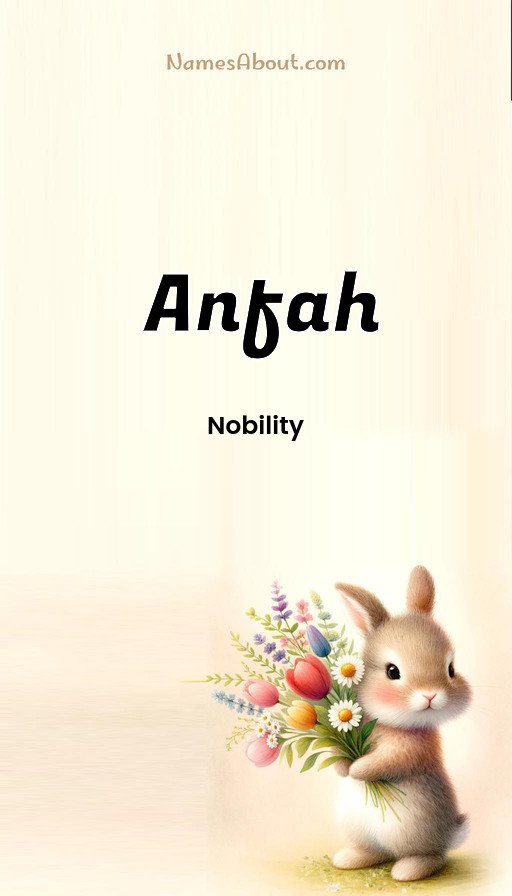 Meaning of Anfah