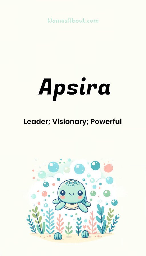 Meaning of Apsira