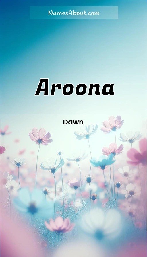 Meaning of Aroona