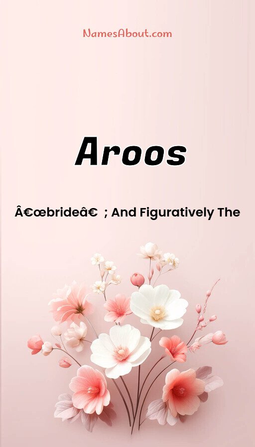 Meaning of Aroos