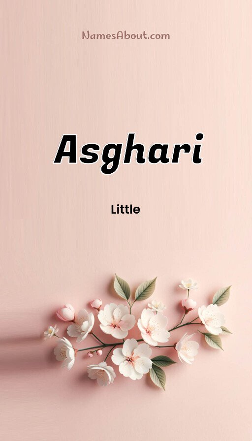 Meaning of Asghari