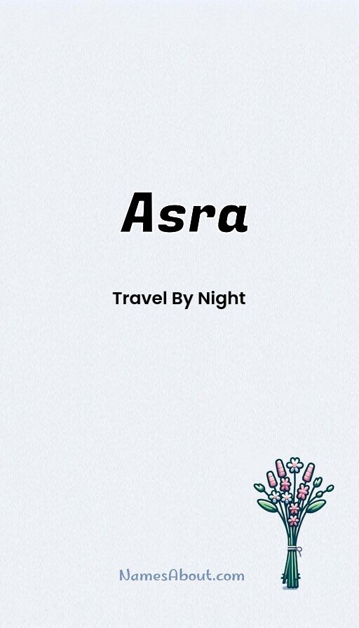 Meaning of Asra