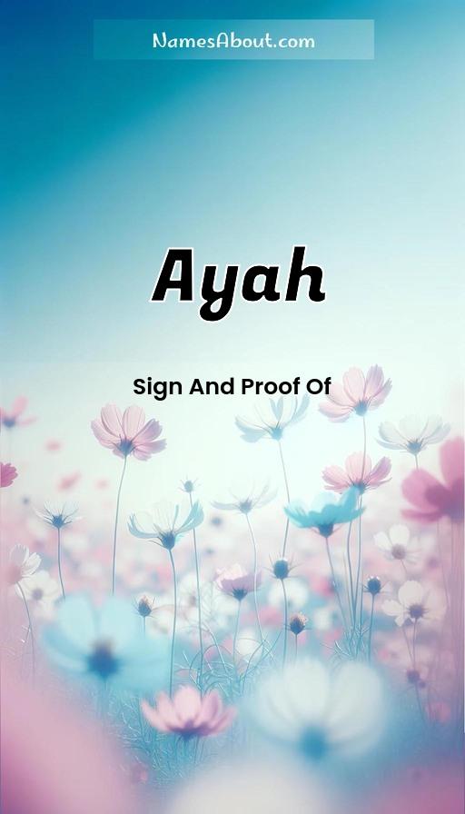 Illustration of Ayah