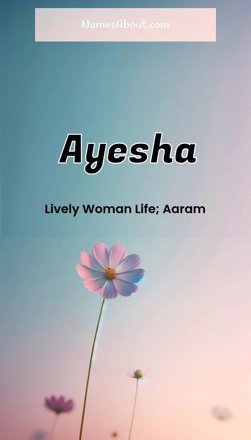 Illustration of Ayesha