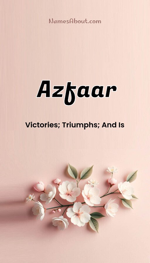 Meaning of Azfaar