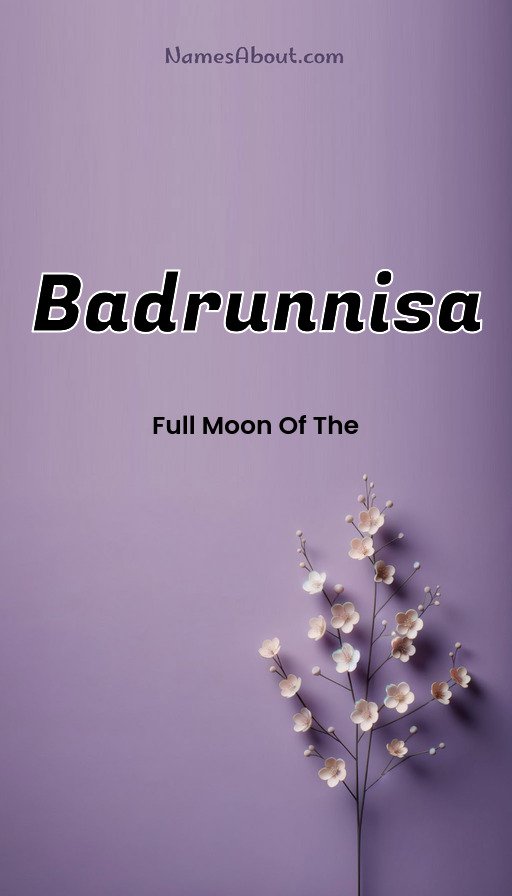 Meaning of Badrunnisa