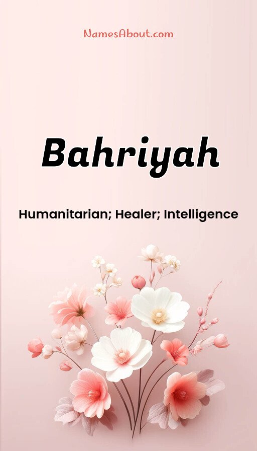 Meaning of Bahriyah