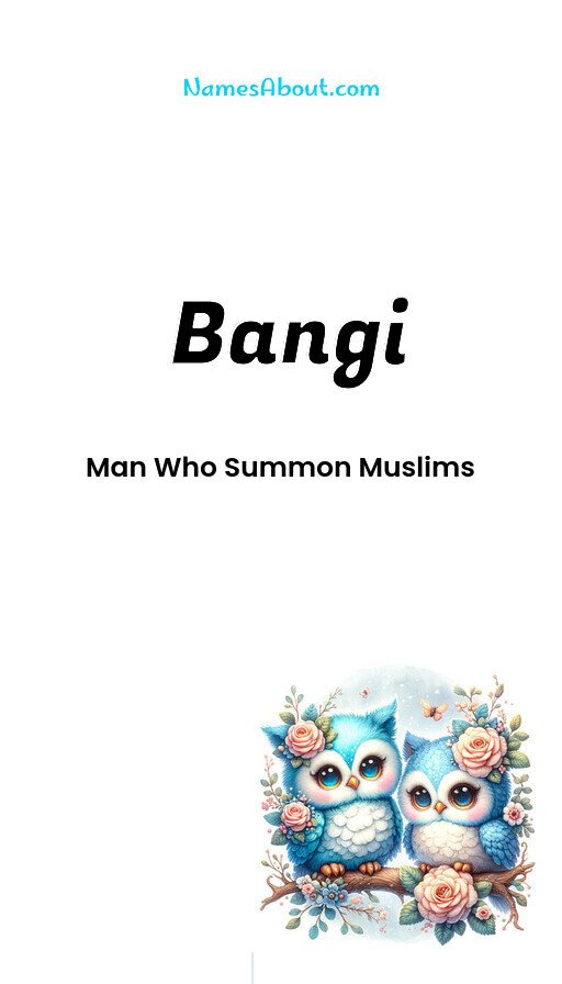 Meaning of Bangi