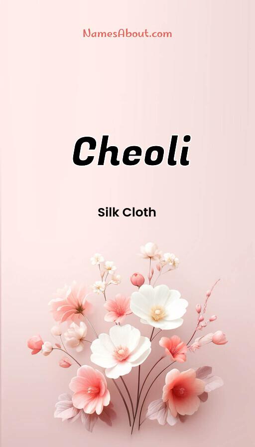 Meaning of Cheoli