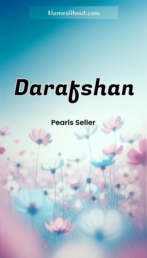 Meaning of Darafshan