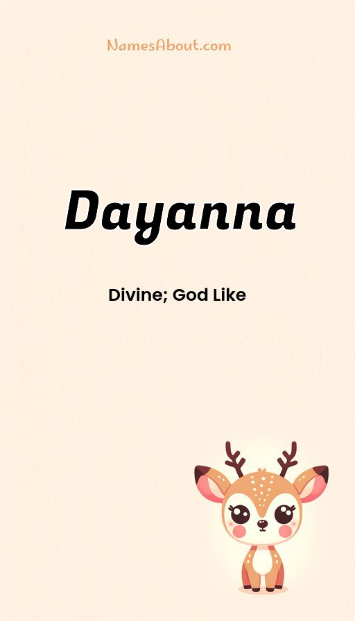 Meaning of Dayanna