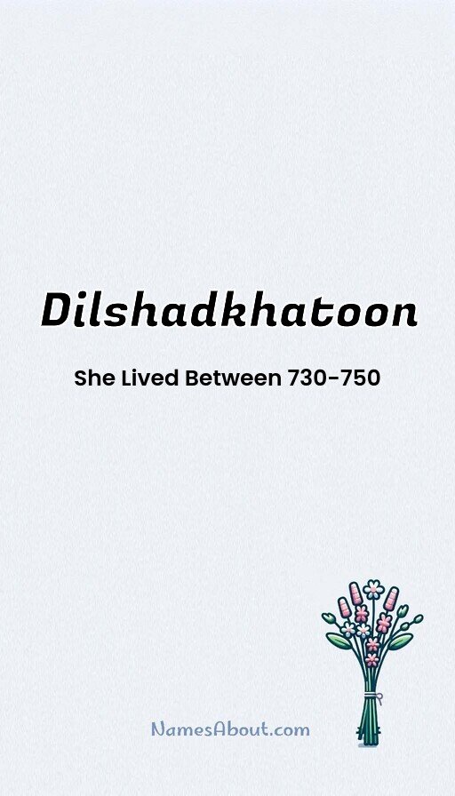 Meaning of Dilshadkhatoon