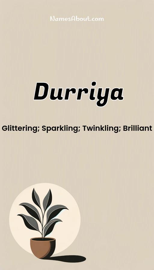 Durriya name meaning, Meaning of Durriya, Durriya name origin, Durriya name personality, Durriya name numerology, Durriya name significance, Durriya name lucky number, Durriya name traits, Popularity of Durriya name, Spiritual meaning of Durriya, Unique name Durriya meaning