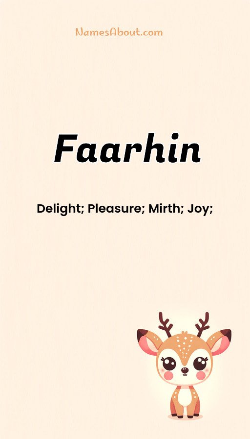 Meaning of Faarhin